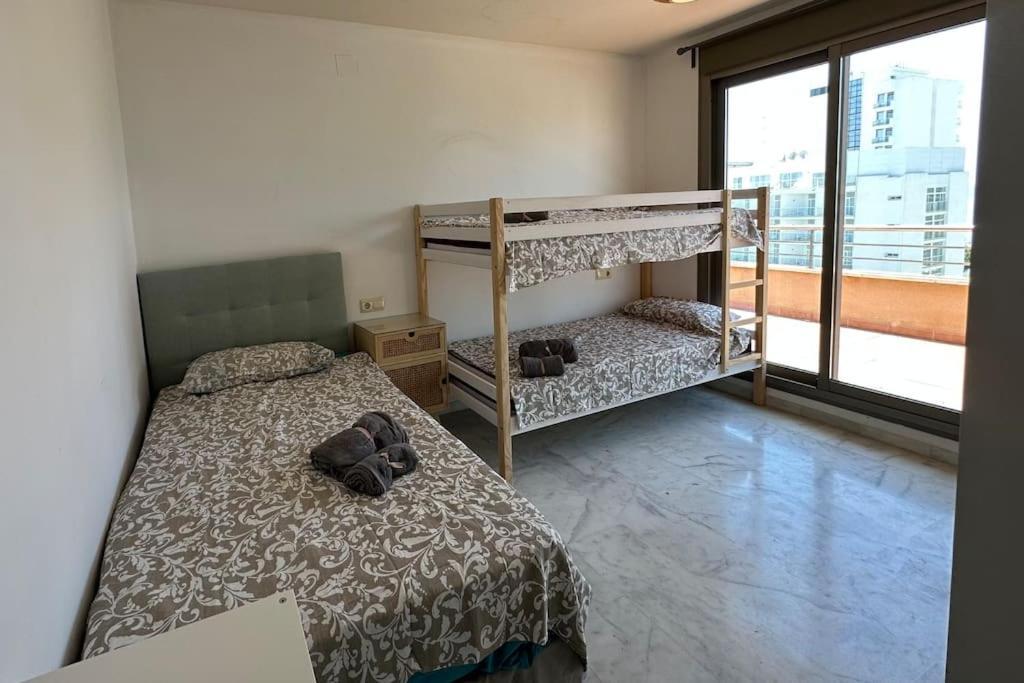 Atico Puerto Marina 2 Hab Con Piscina, 500M De La Plata Apartment Torremolinos Bagian luar foto