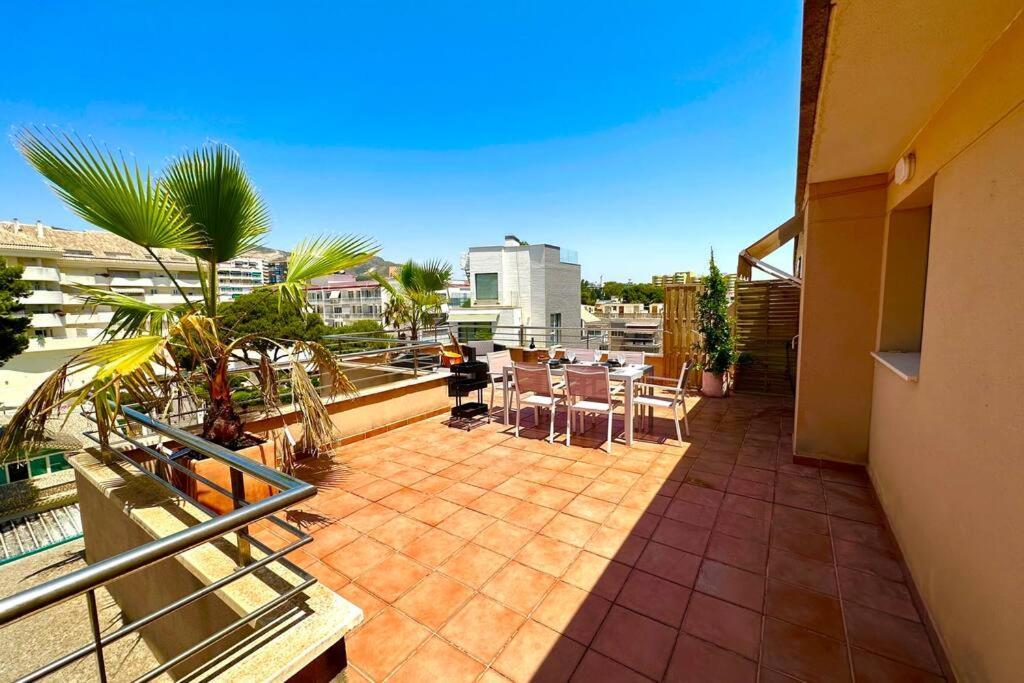 Atico Puerto Marina 2 Hab Con Piscina, 500M De La Plata Apartment Torremolinos Bagian luar foto