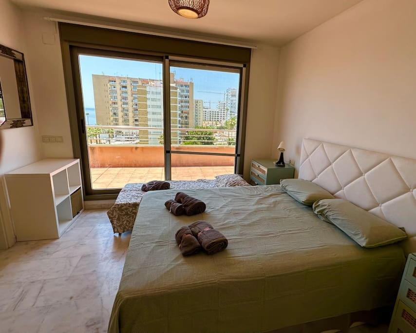 Atico Puerto Marina 2 Hab Con Piscina, 500M De La Plata Apartment Torremolinos Bagian luar foto