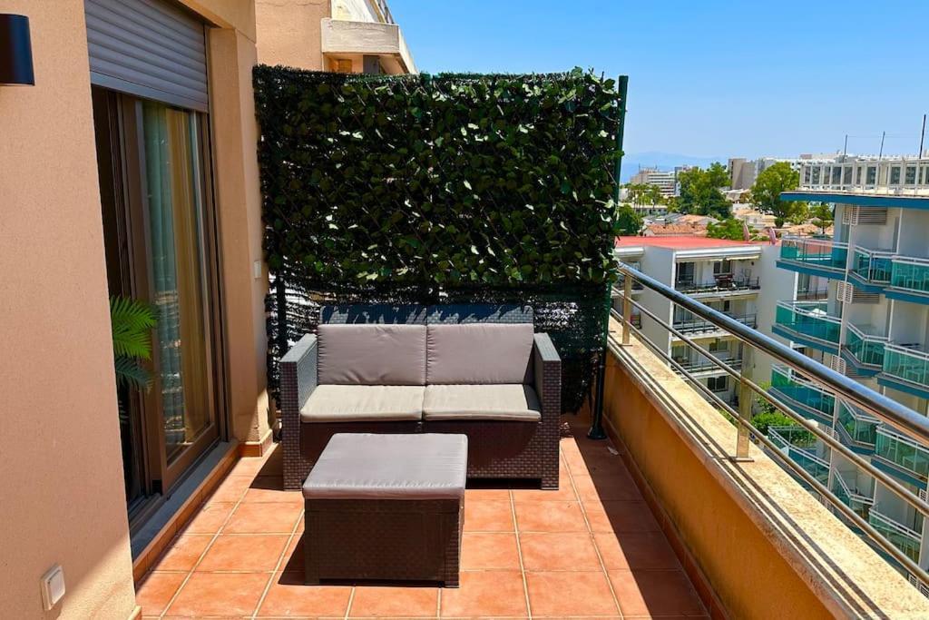 Atico Puerto Marina 2 Hab Con Piscina, 500M De La Plata Apartment Torremolinos Bagian luar foto