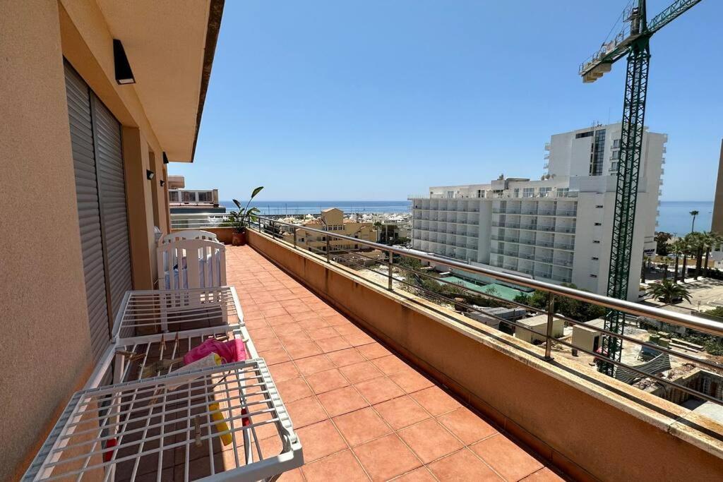 Atico Puerto Marina 2 Hab Con Piscina, 500M De La Plata Apartment Torremolinos Bagian luar foto